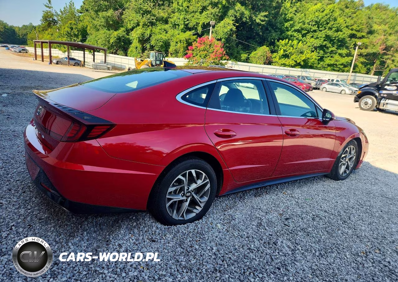 2021 Hyundai Sonata Sel VIN:KMHL64JA3MA144843 - 3