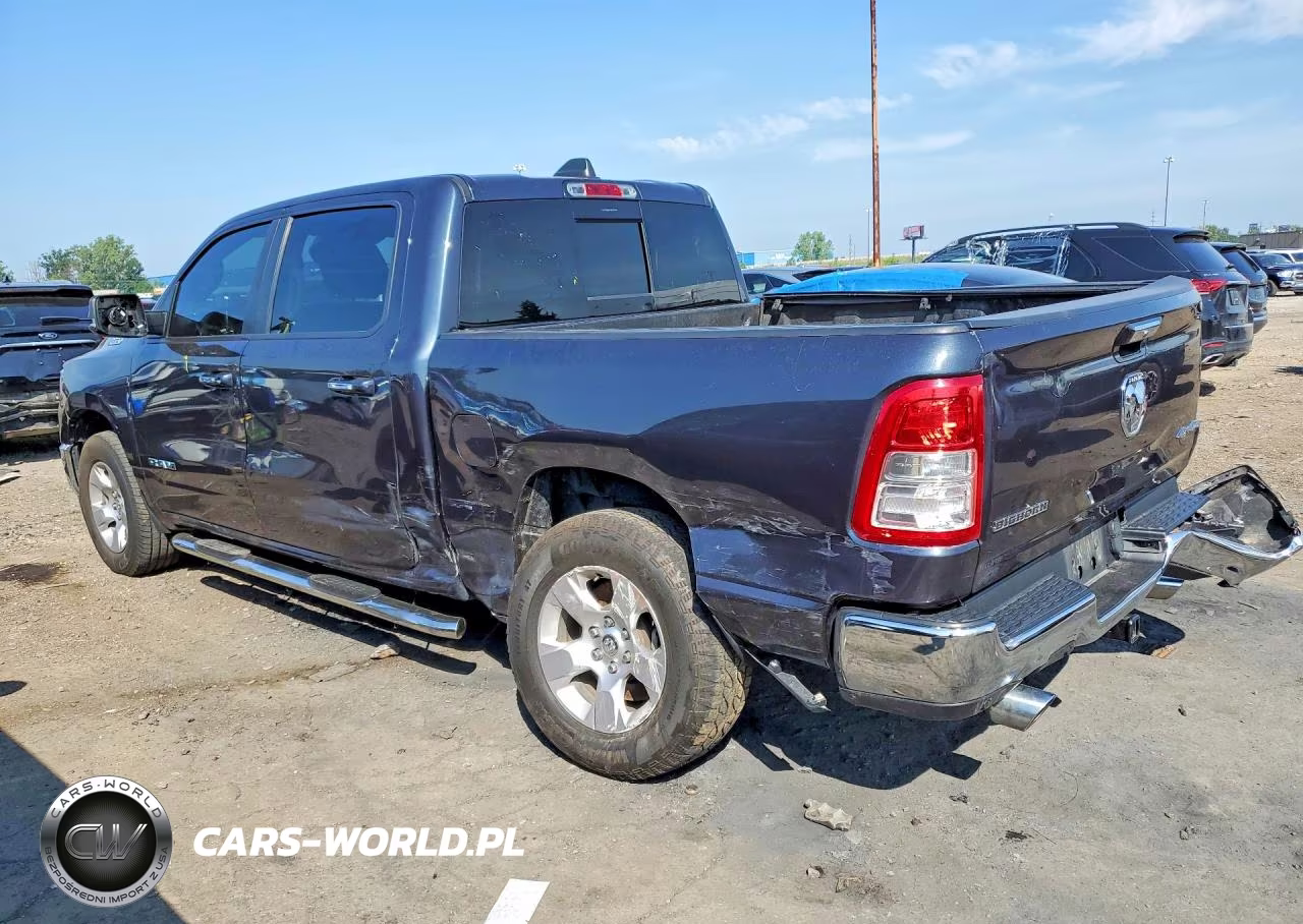 2020 Ram 1500 Big Horn-Lone Star VIN:1C6SRFFTXLN155821 - 2