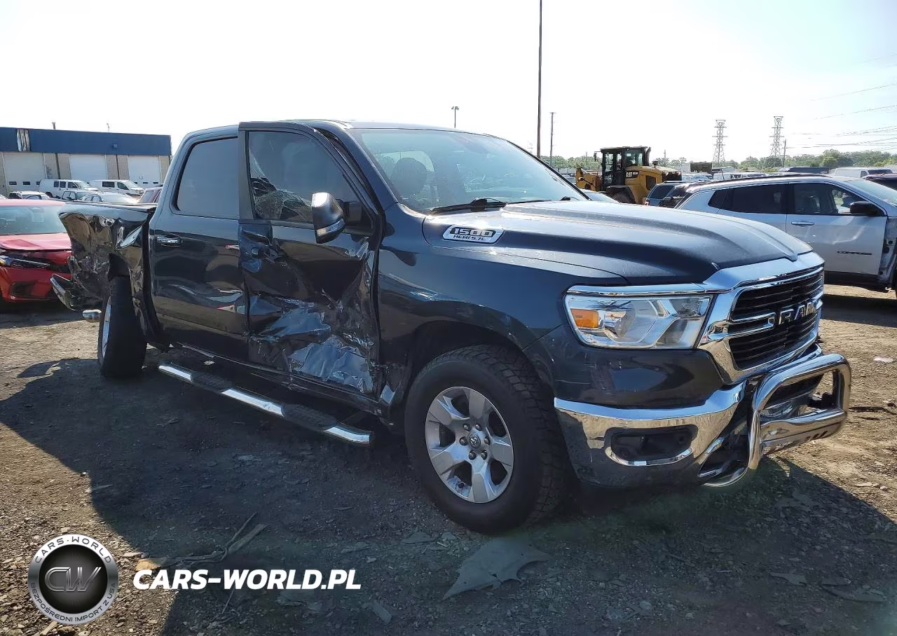 2020 Ram 1500 Big Horn-Lone Star VIN:1C6SRFFTXLN155821 - 4