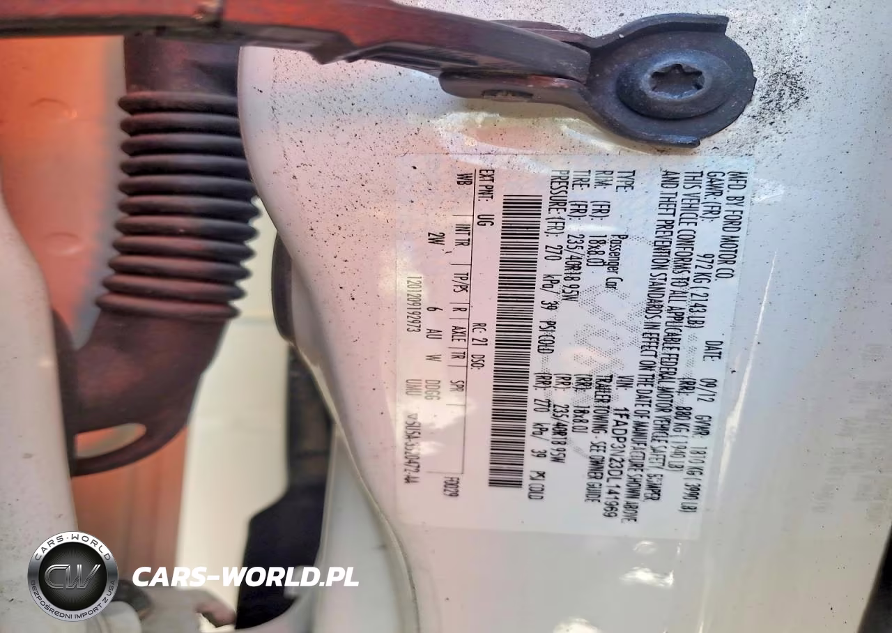 2013 Ford Focus Titanium VIN:1FADP3N23DL141969 - 12