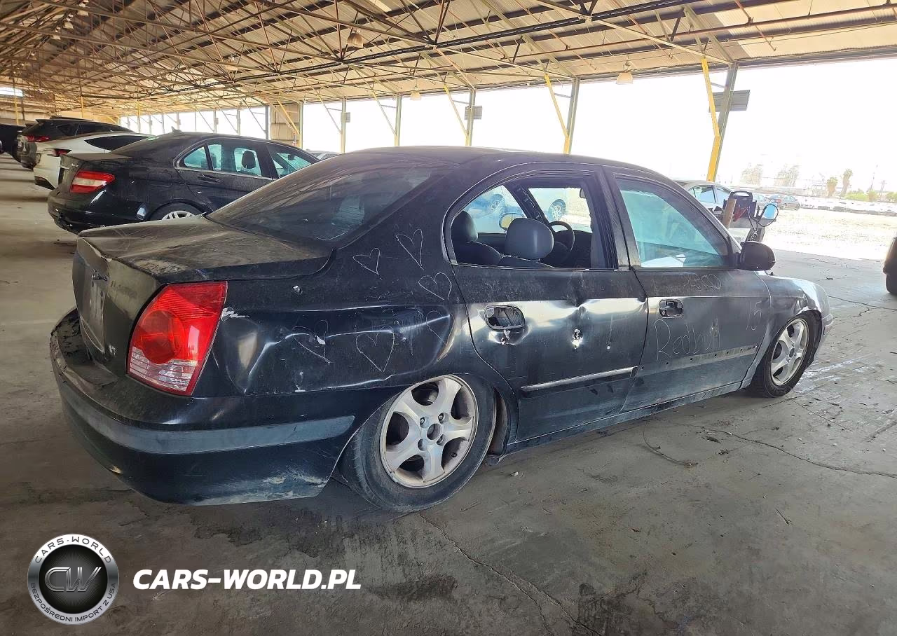 2004 Hyundai Elantra Gls VIN:KMHDN46D84U916245 - 3