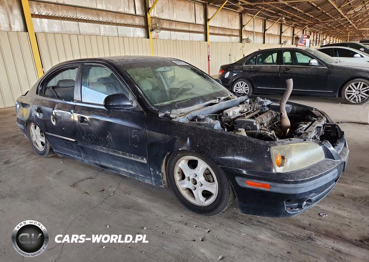 2004 Hyundai Elantra Gls VIN:KMHDN46D84U916245 - 4