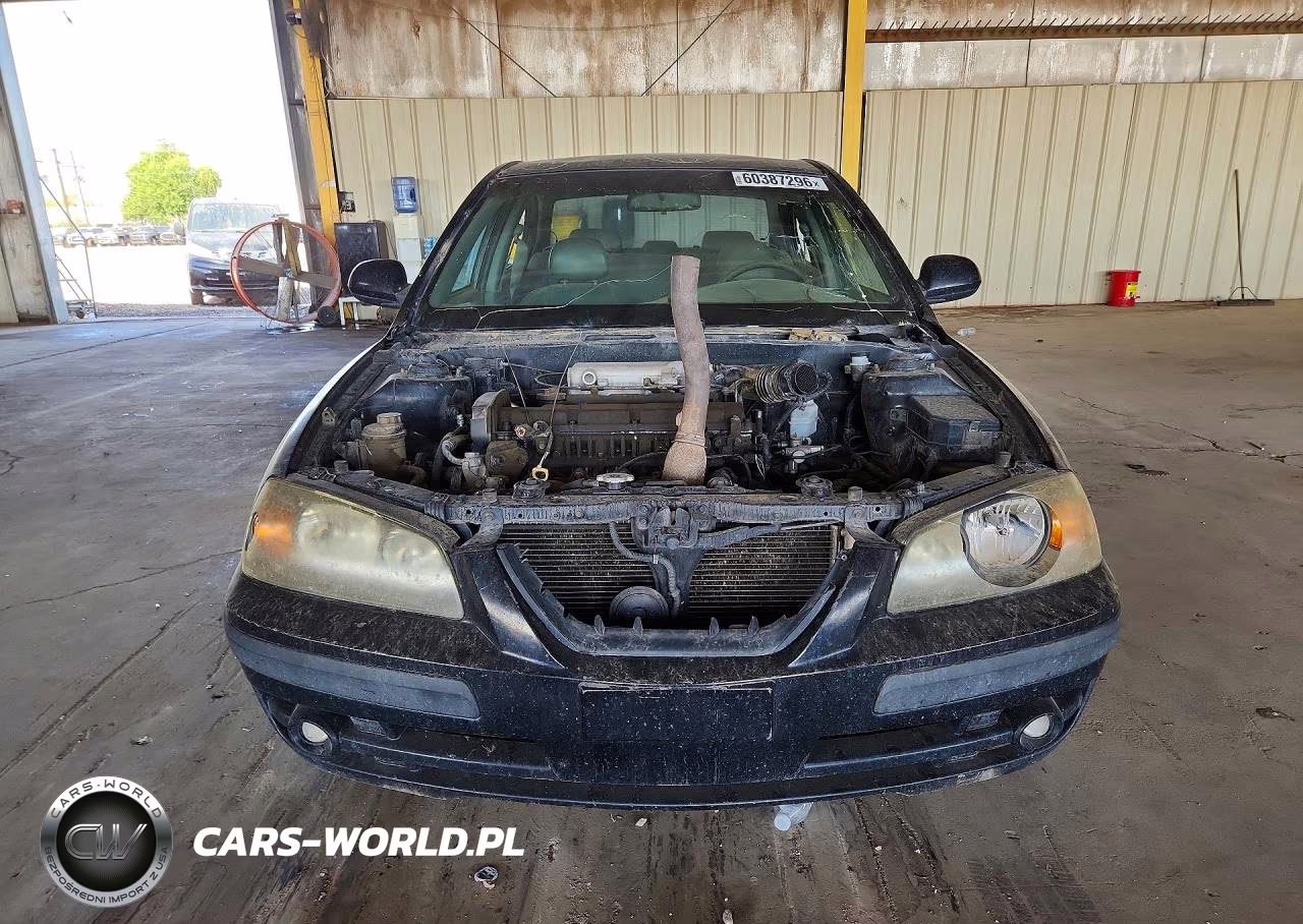 2004 Hyundai Elantra Gls VIN:KMHDN46D84U916245 - 5