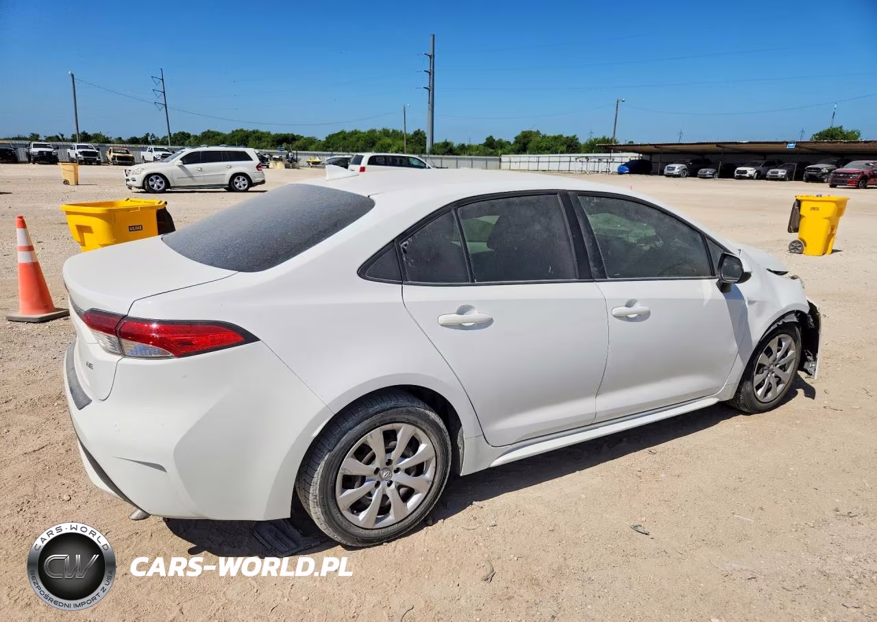 2020 Toyota Corolla Le VIN:JTDEPRAE4LJ015311 - 3
