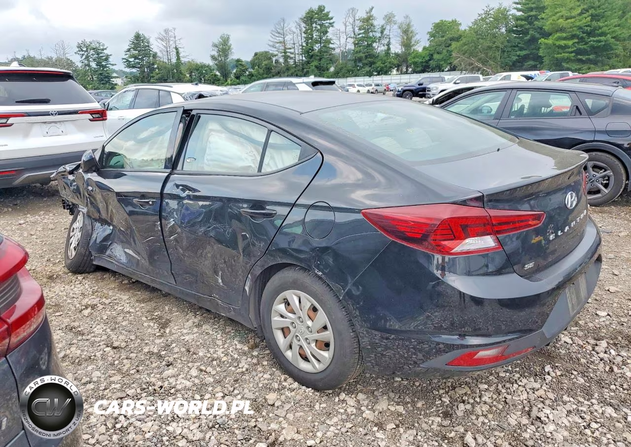 2019 Hyundai Elantra Se VIN:5NPD74LF3KH491822 - 2