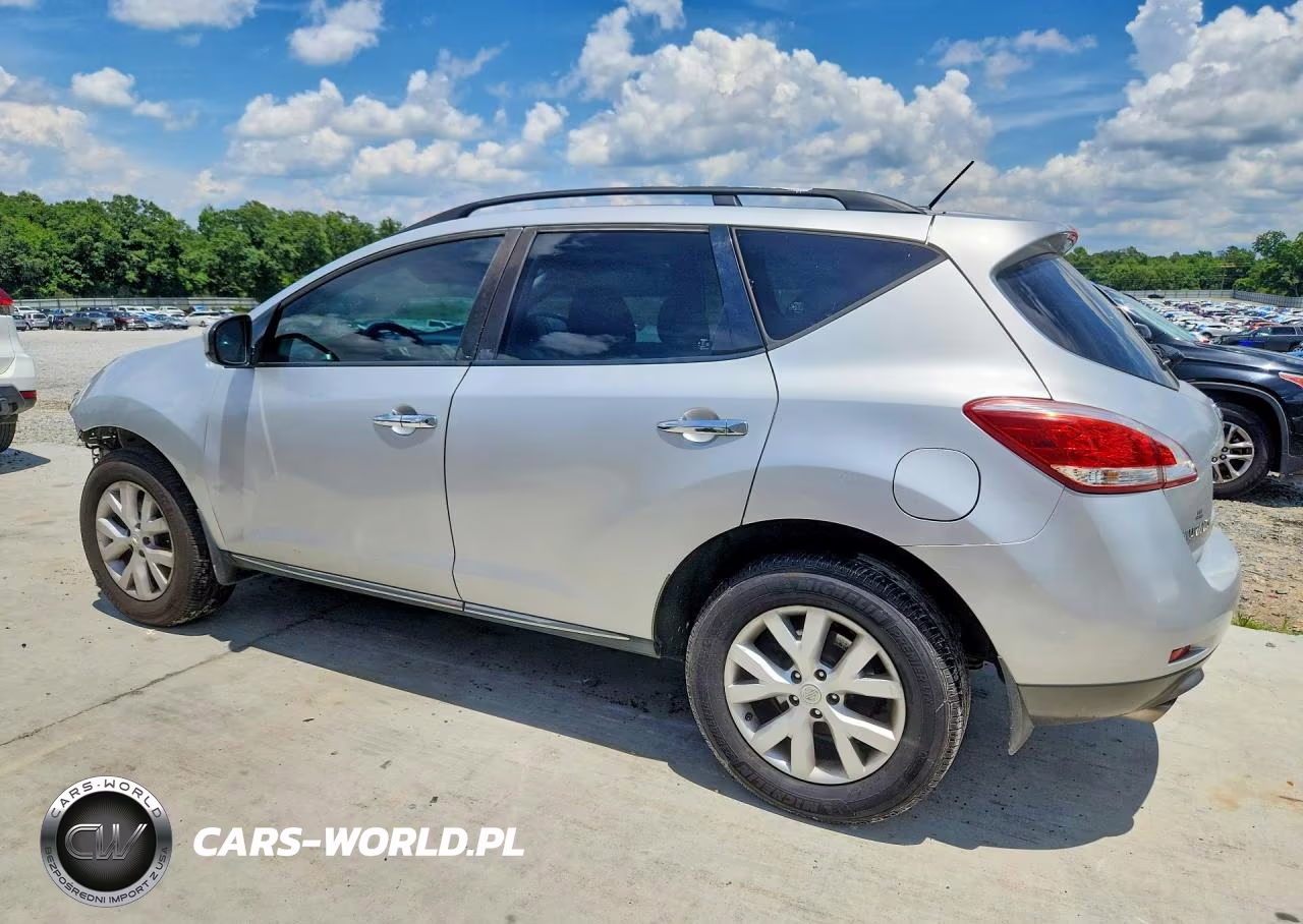 2011 Nissan Murano S VIN:JN8AZ1MU0BW052259 - 2