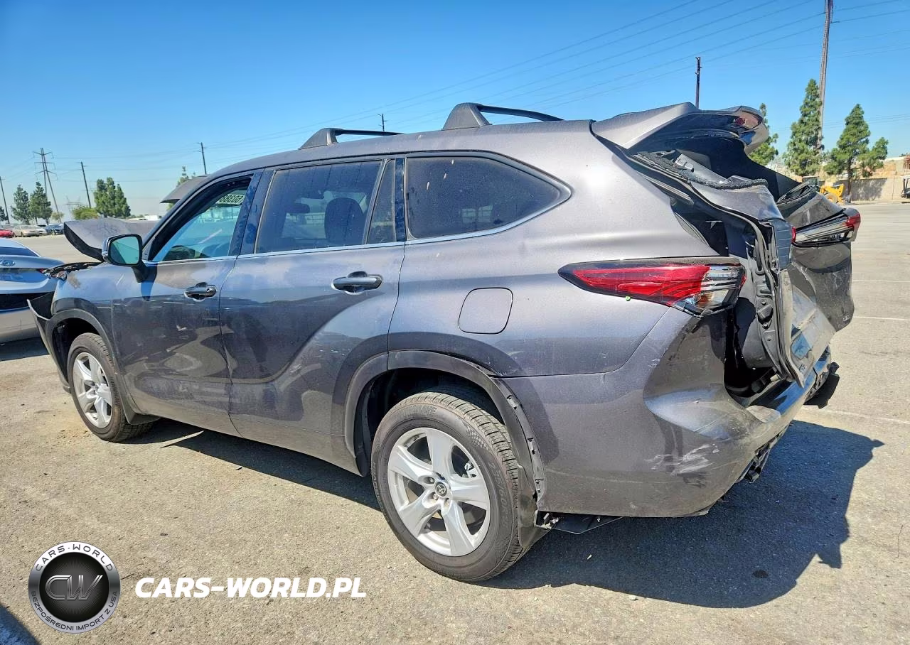 2022 Toyota Highlander Le VIN:5TDZZRAHXNS544824 - 2