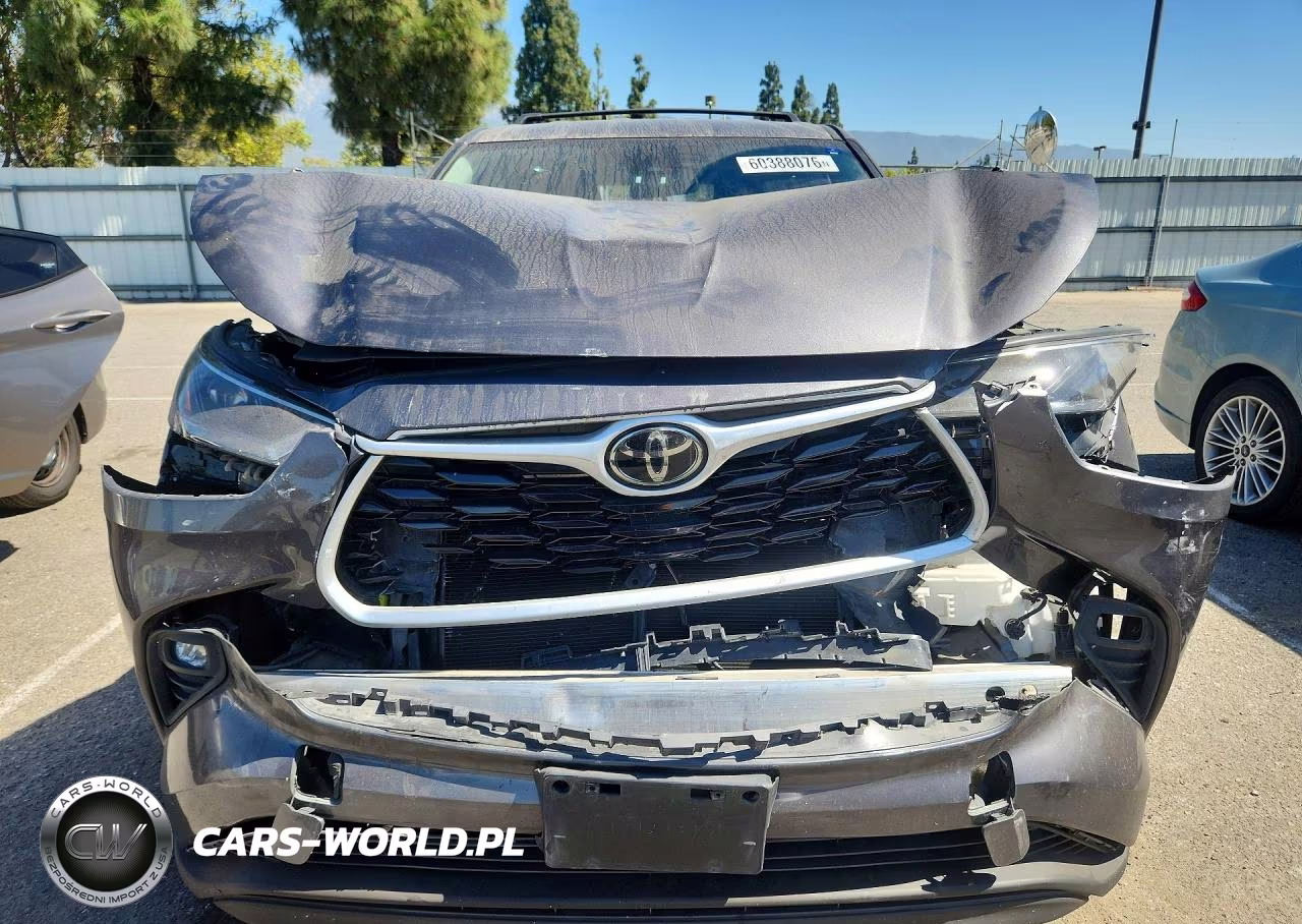 2022 Toyota Highlander Le VIN:5TDZZRAHXNS544824 - 5