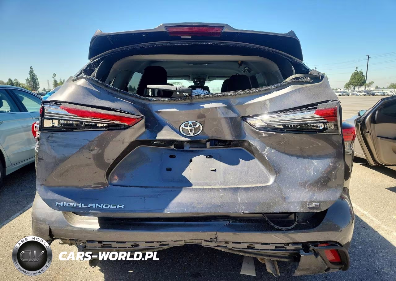 2022 Toyota Highlander Le VIN:5TDZZRAHXNS544824 - 6