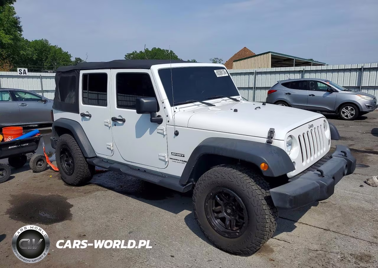 2018 Jeep Wrangler Unlimited Sport VIN:1C4BJWDGXJL835779 - 4