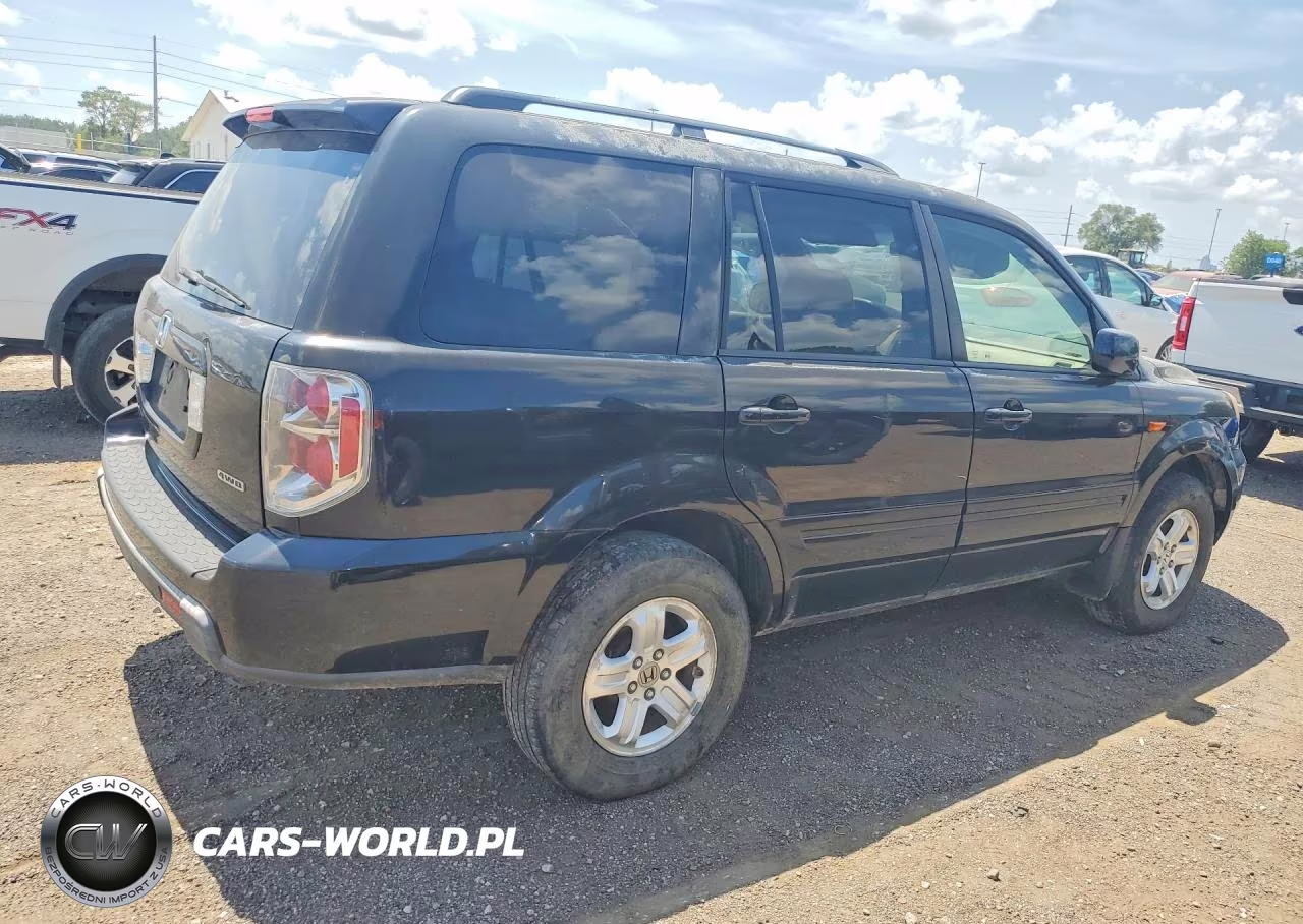 2008 Honda Pilot Vp VIN:5FNYF182X8B042010 - 3