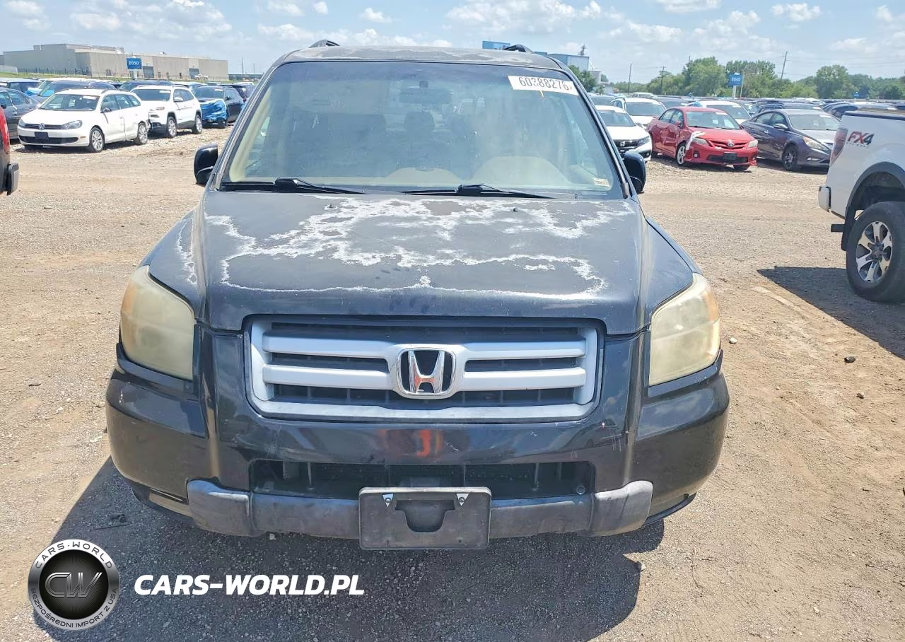 2008 Honda Pilot Vp VIN:5FNYF182X8B042010 - 5