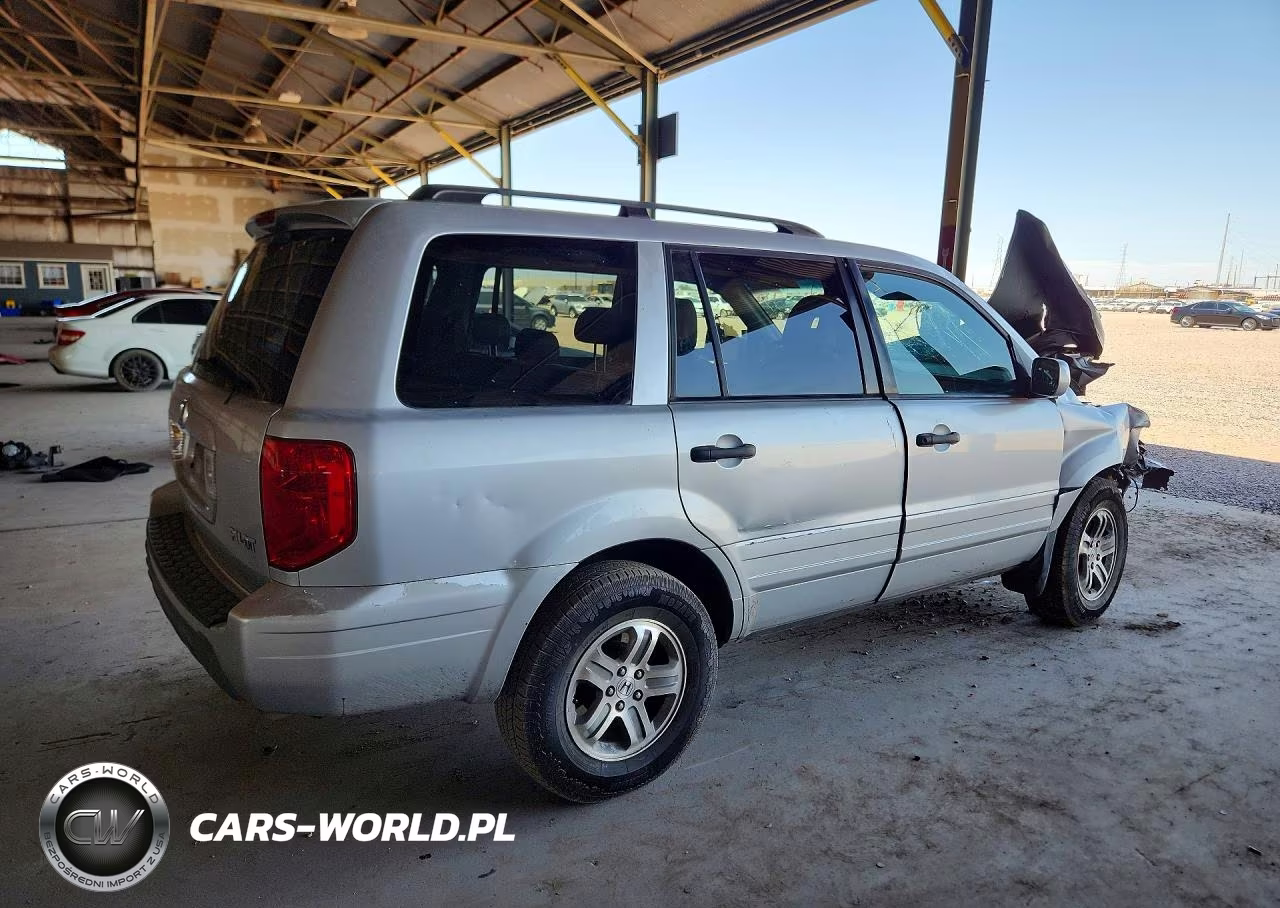 2005 Honda Pilot Exl VIN:5FNYF18575B044481 - 3