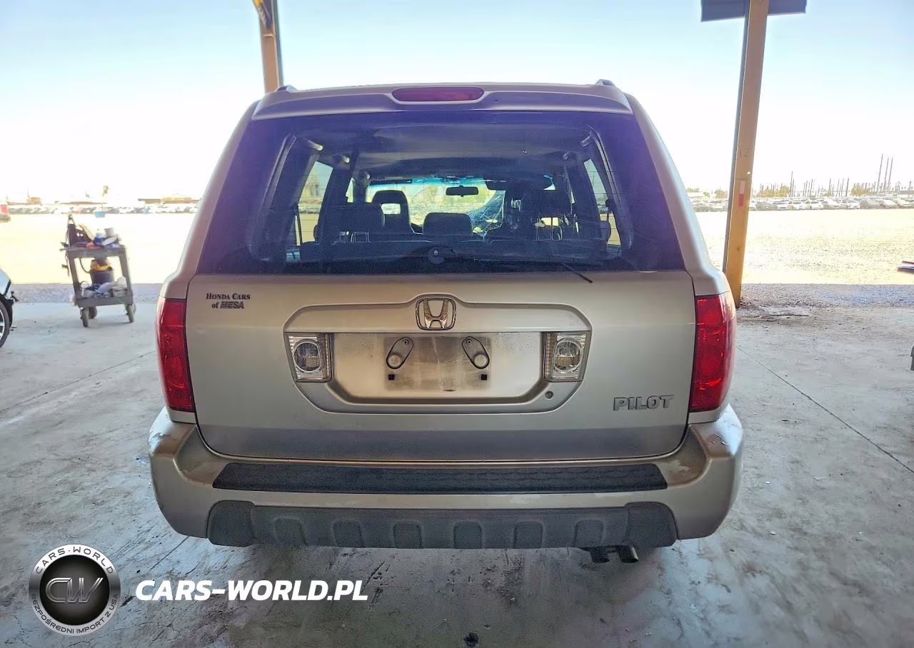 2005 Honda Pilot Exl VIN:5FNYF18575B044481 - 6