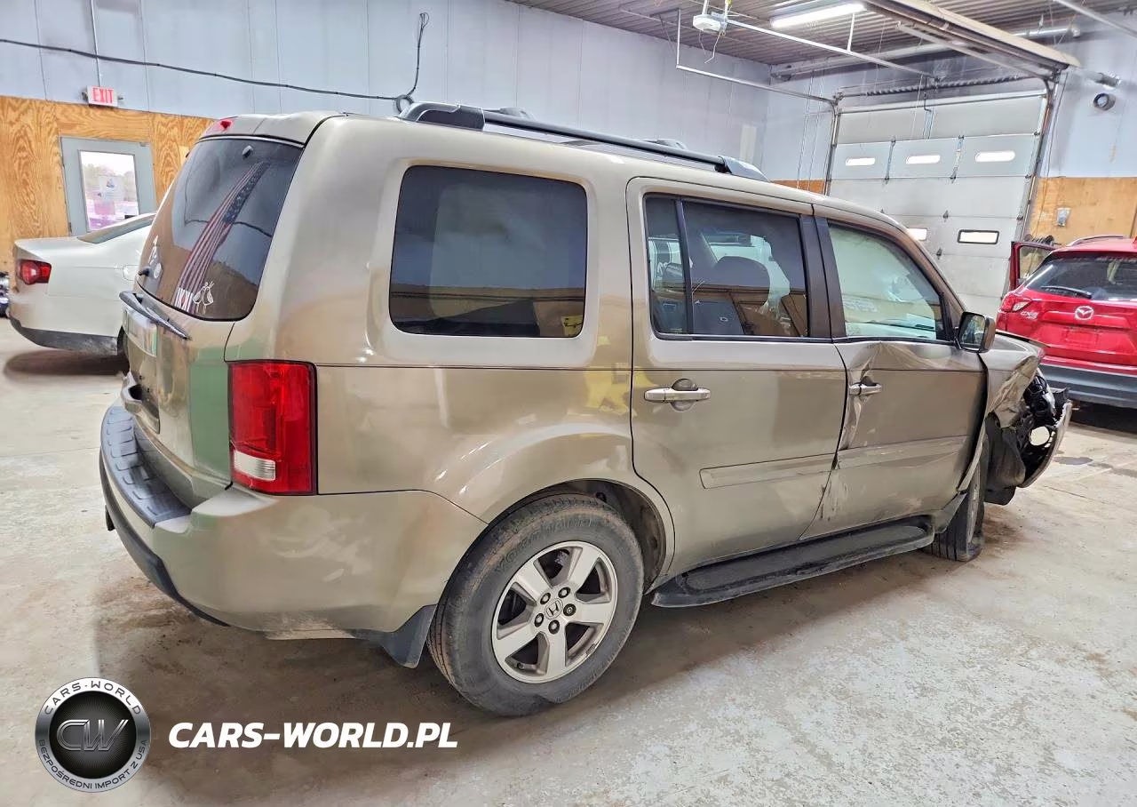 2009 Honda Pilot Exl VIN:5FNYF38589B012494 - 3