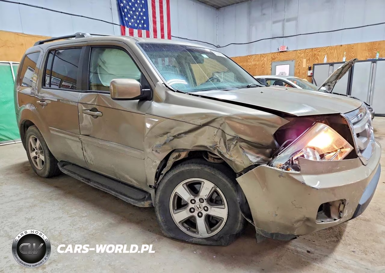 2009 Honda Pilot Exl VIN:5FNYF38589B012494 - 4