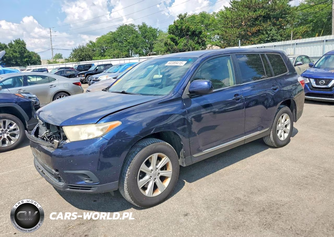 2013 Toyota Highlander Base – zdjęcie 1 z 13