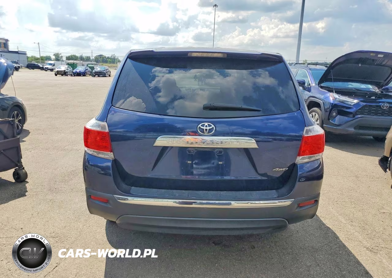 2013 Toyota Highlander Base VIN:5TDBK3EH2DS213232 - 6
