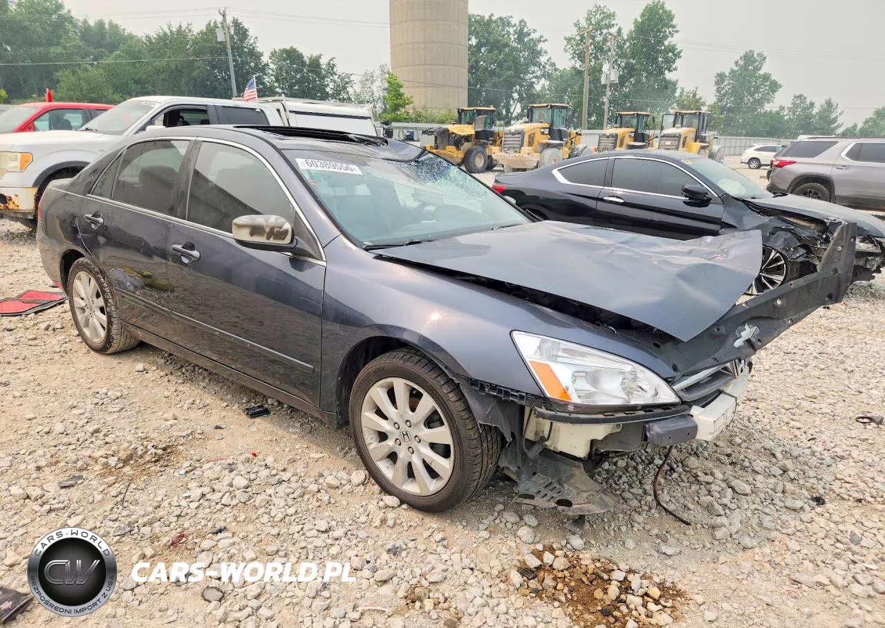 2007 Honda Accord Ex VIN:1HGCM668X7A066028 - 4