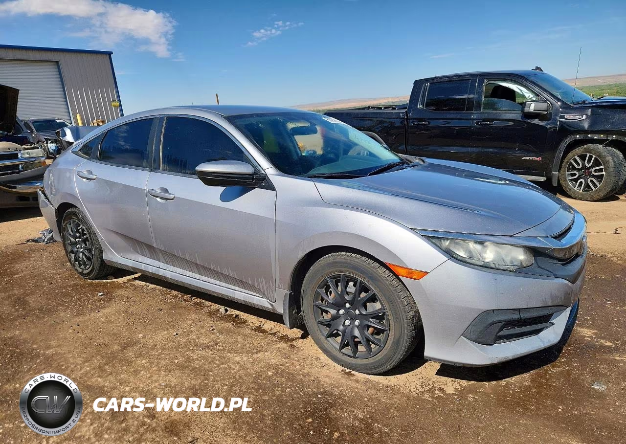 2017 Honda Civic Lx VIN:19XFC2F57HE078147 - 4