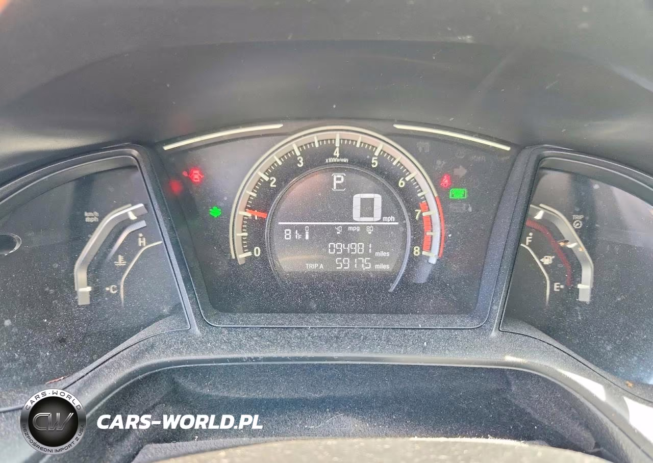 2017 Honda Civic Lx VIN:19XFC2F57HE078147 - 9