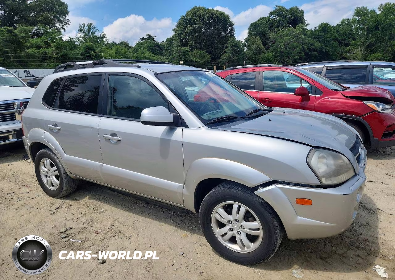 2007 Hyundai Tucson Se VIN:KM8JN12DX7U609641 - 4
