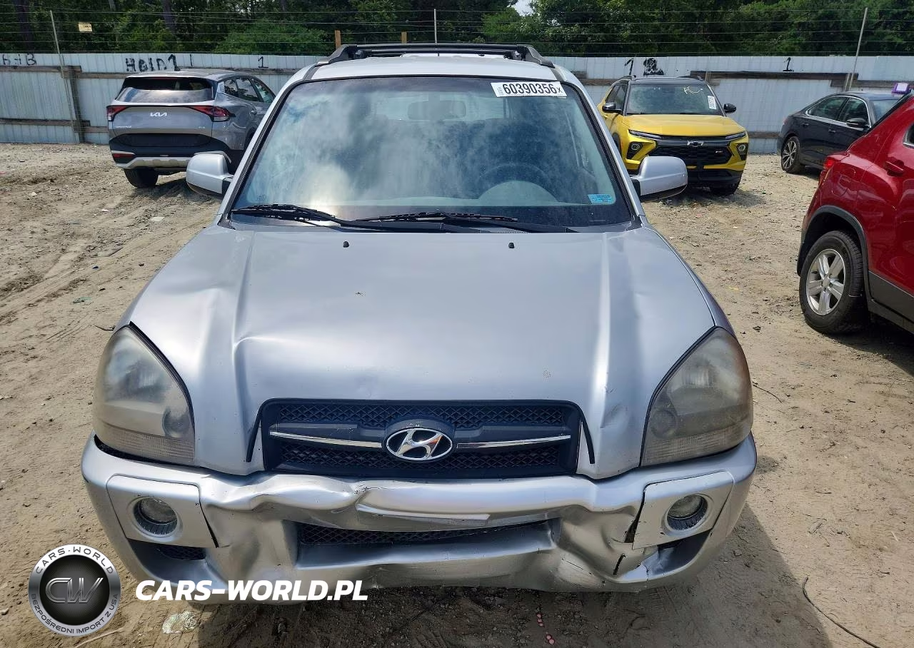2007 Hyundai Tucson Se VIN:KM8JN12DX7U609641 - 5