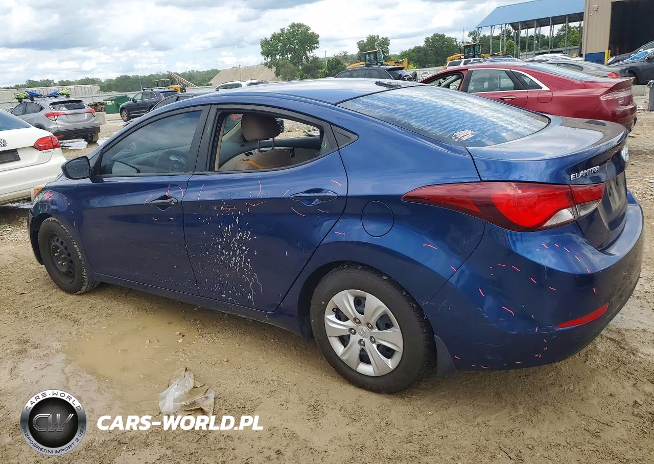 2016 Hyundai Elantra Se VIN:5NPDH4AE1GH782320 - 2