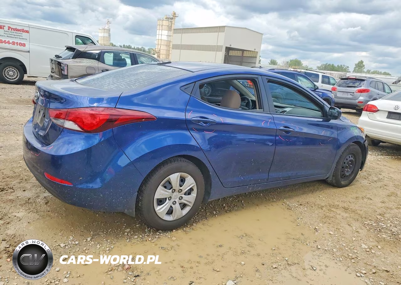 2016 Hyundai Elantra Se VIN:5NPDH4AE1GH782320 - 3