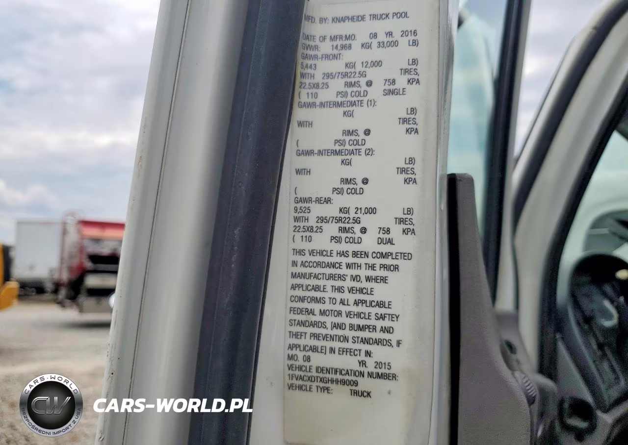 2016 Freightliner Business Class M2 Flatbed Truck VIN:1FVACXDTXGHHH9009 - 13