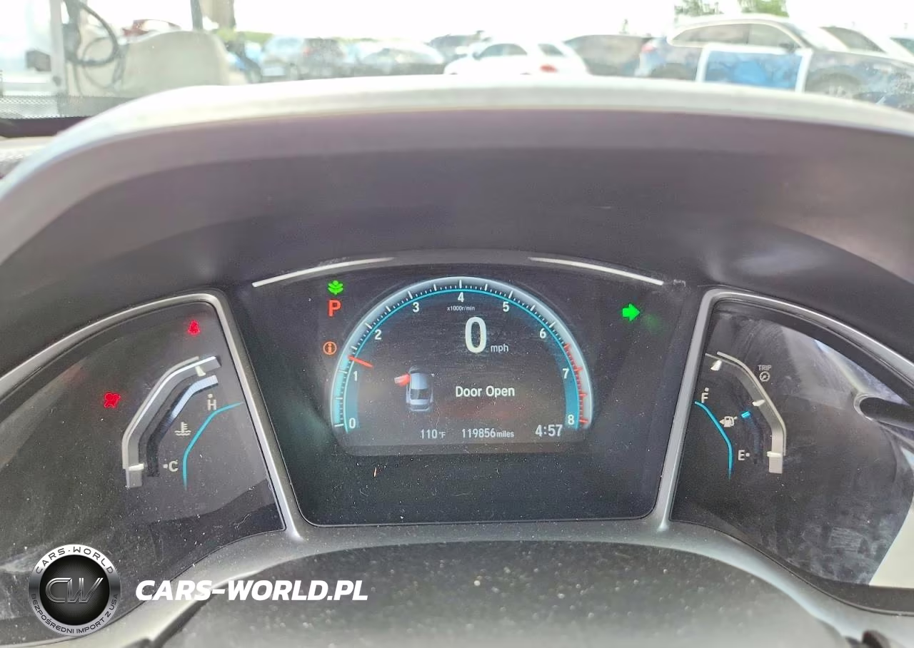 2016 Honda Civic Ex VIN:19XFC1F37GE216910 - 9