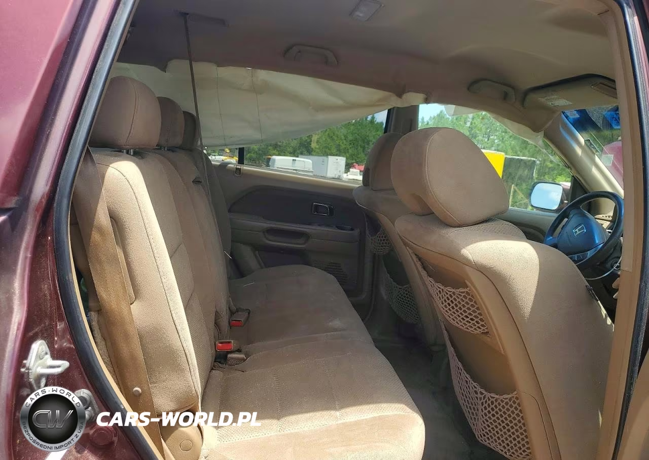 2007 Honda Pilot Ex VIN:5FNYF28427B046512 - 10