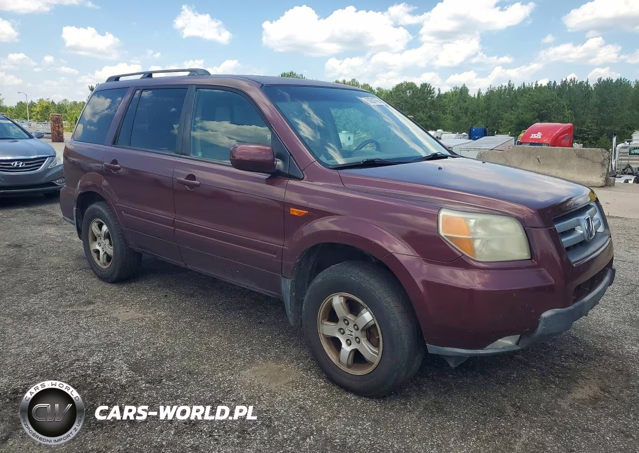 2007 Honda Pilot Ex VIN:5FNYF28427B046512 - 4