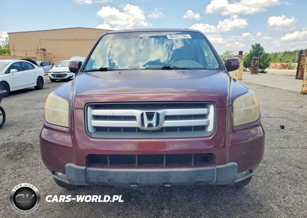 2007 Honda Pilot Ex VIN:5FNYF28427B046512 - 5