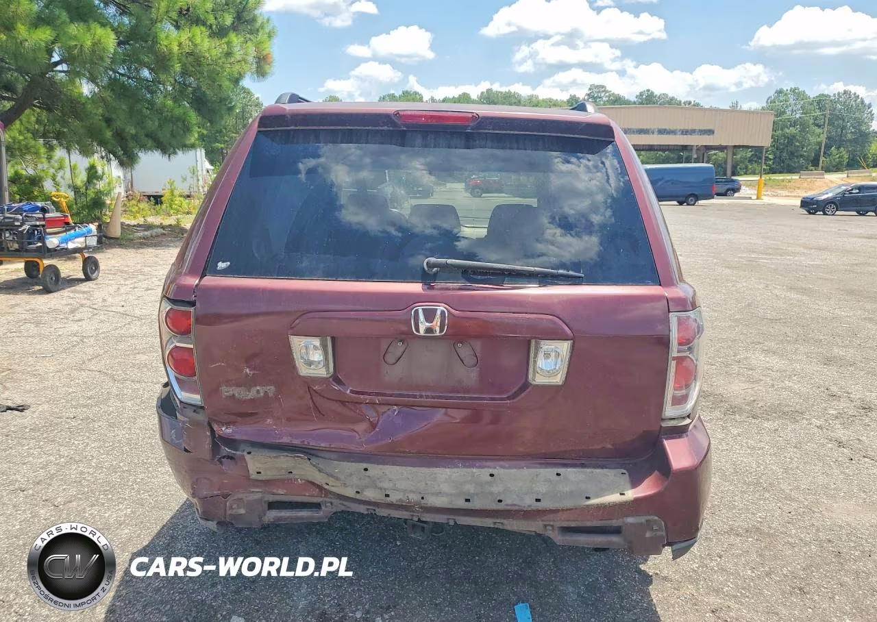 2007 Honda Pilot Ex VIN:5FNYF28427B046512 - 6