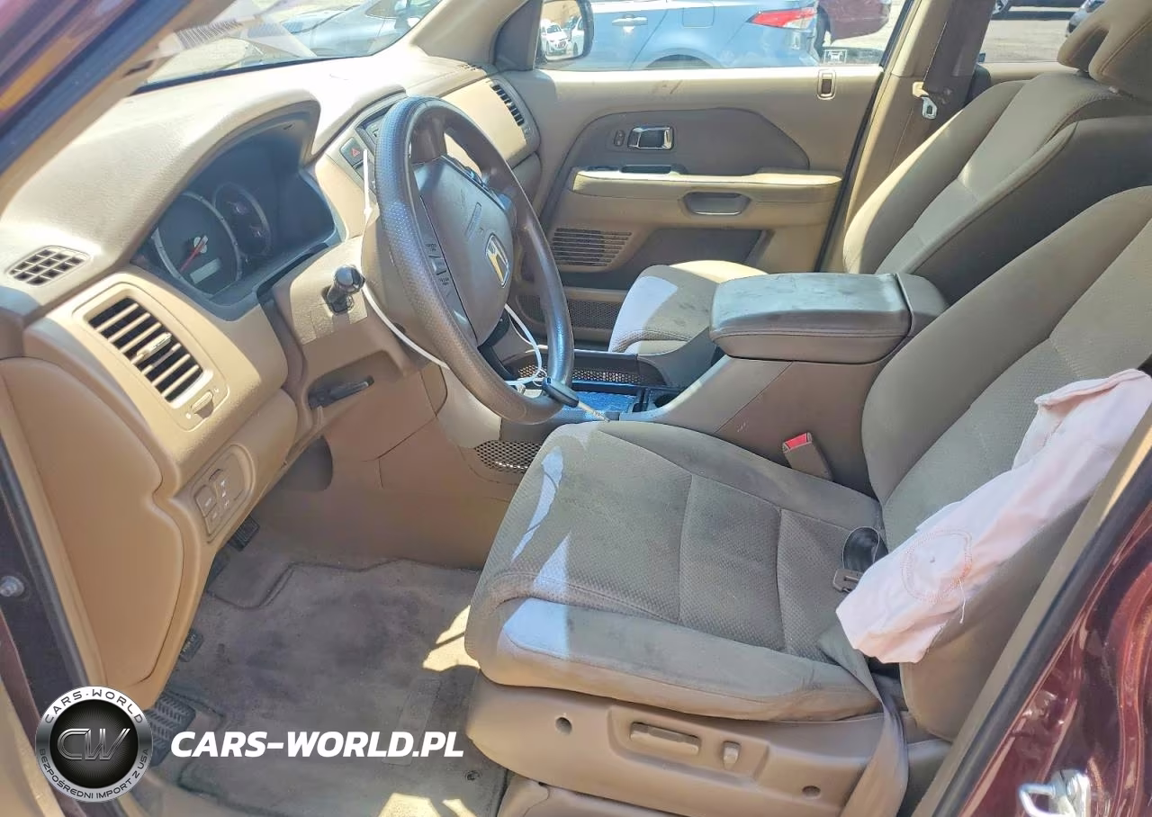 2007 Honda Pilot Ex VIN:5FNYF28427B046512 - 7
