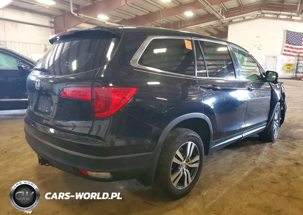 2016 Honda Pilot Exln VIN:5FNYF5H71GB005106 - 3