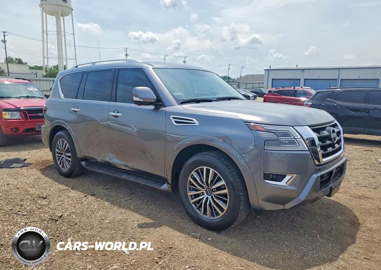 2024 Nissan Armada Sl VIN:JN8AY2BBXR9852246 - 4