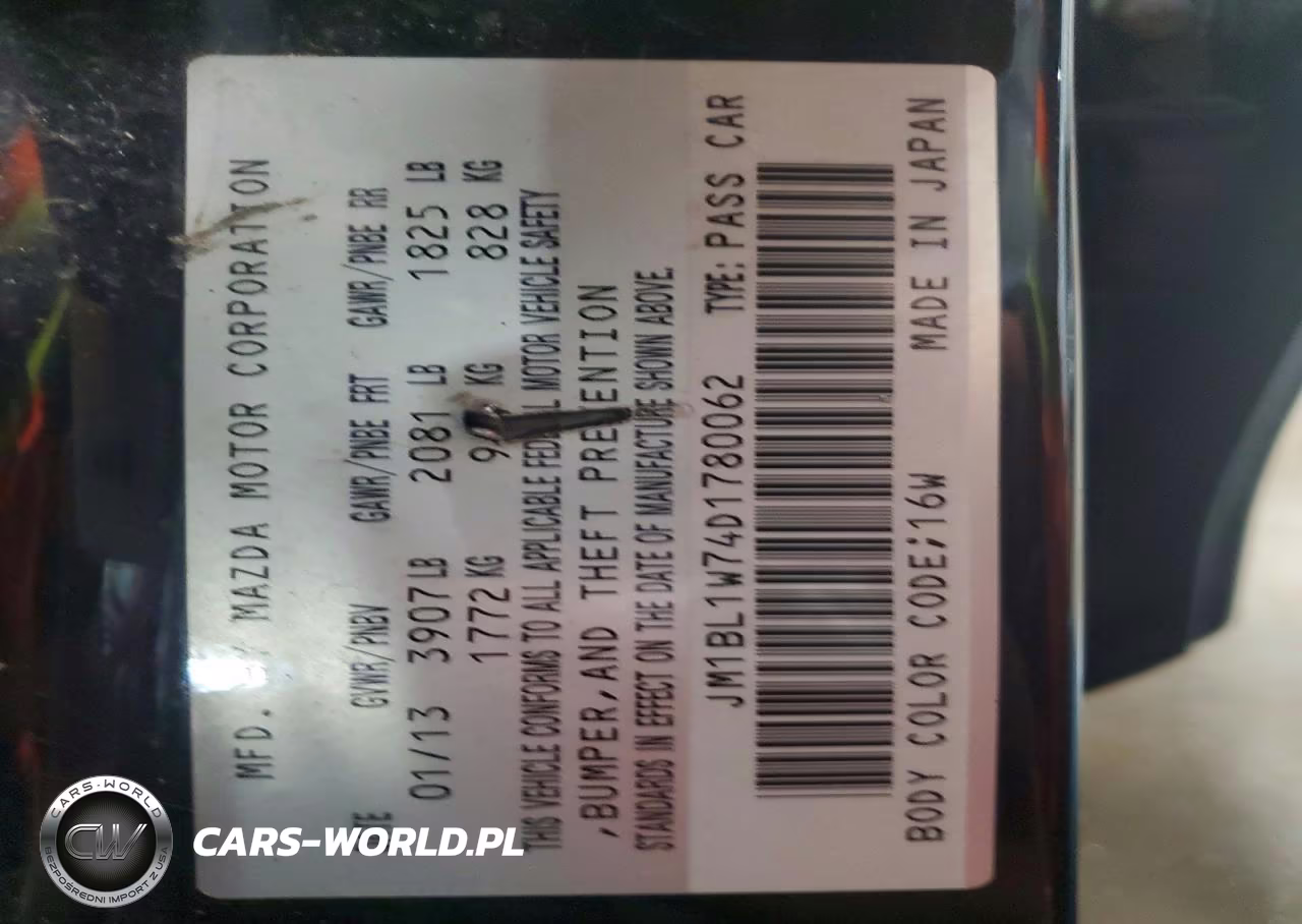2013 Mazda 3 I VIN:JM1BL1W74D1780062 - 12