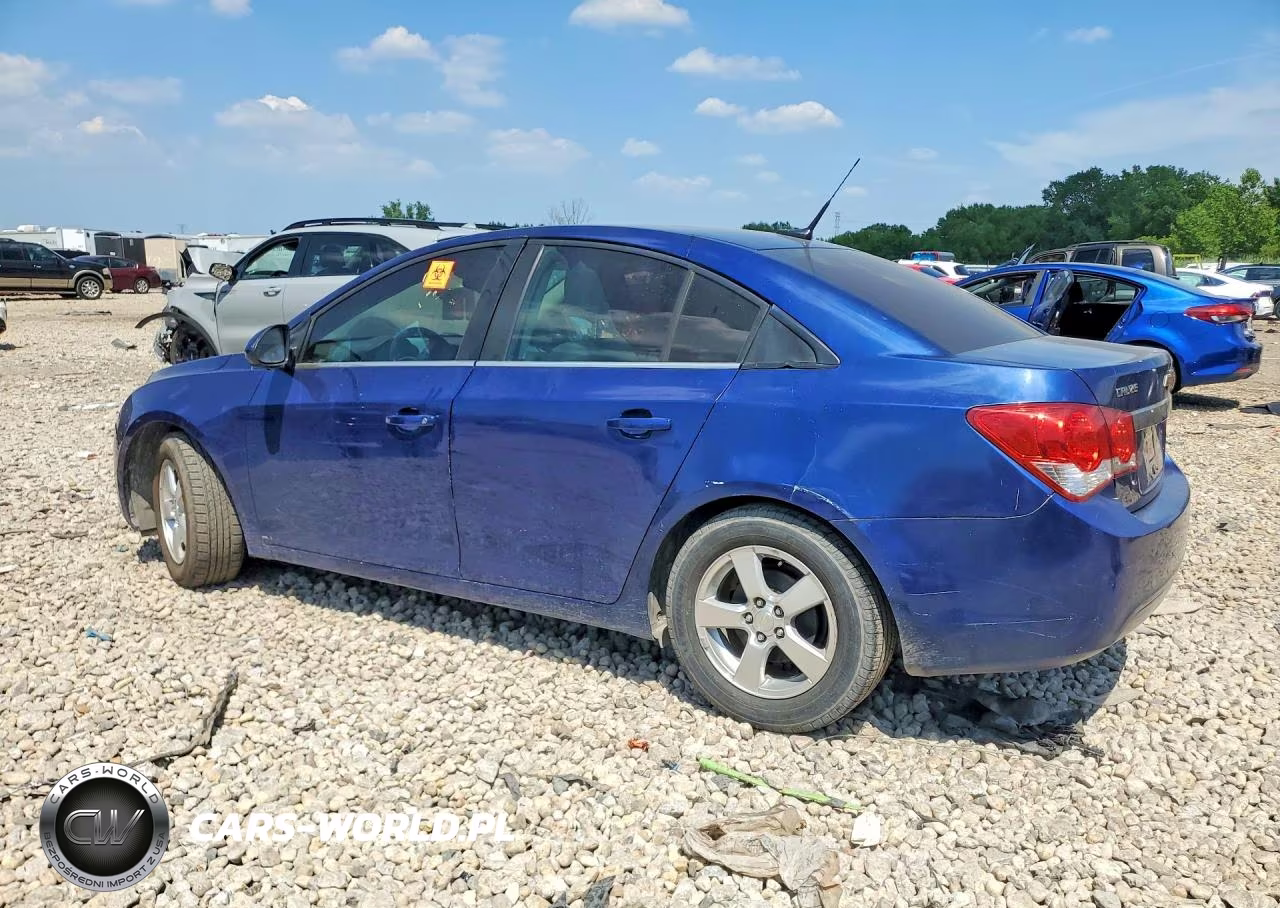 2013 Chevrolet Cruze Lt VIN:1G1PC5SB5D7263642 - 2