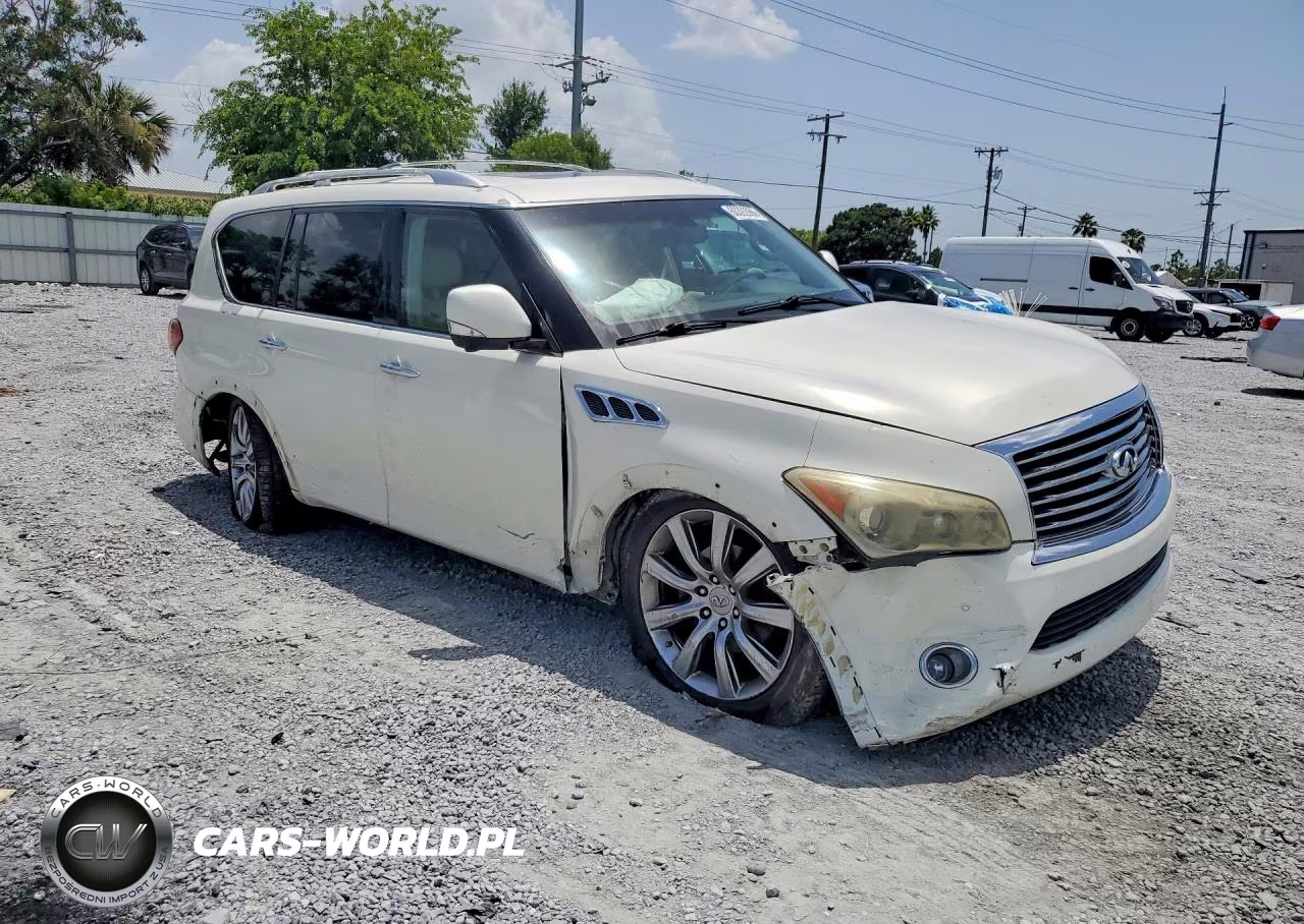 2013 Infiniti Qx56 Base VIN:JN8AZ2NE3D9042209 - 4