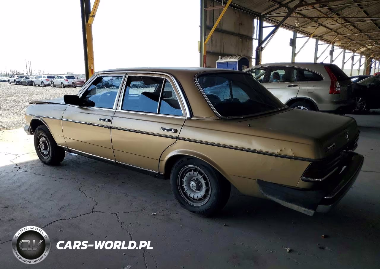 1984 Mercedes-Benz 300 Dt VIN:WDBAB33AXEA006277 - 2