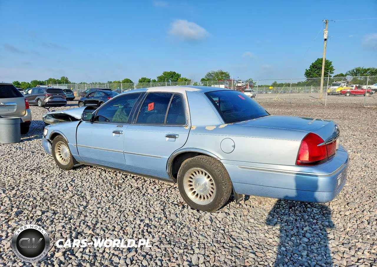 2000 Mercury Grand Marquis Ls VIN:2MEFM75W1YX617679 - 2