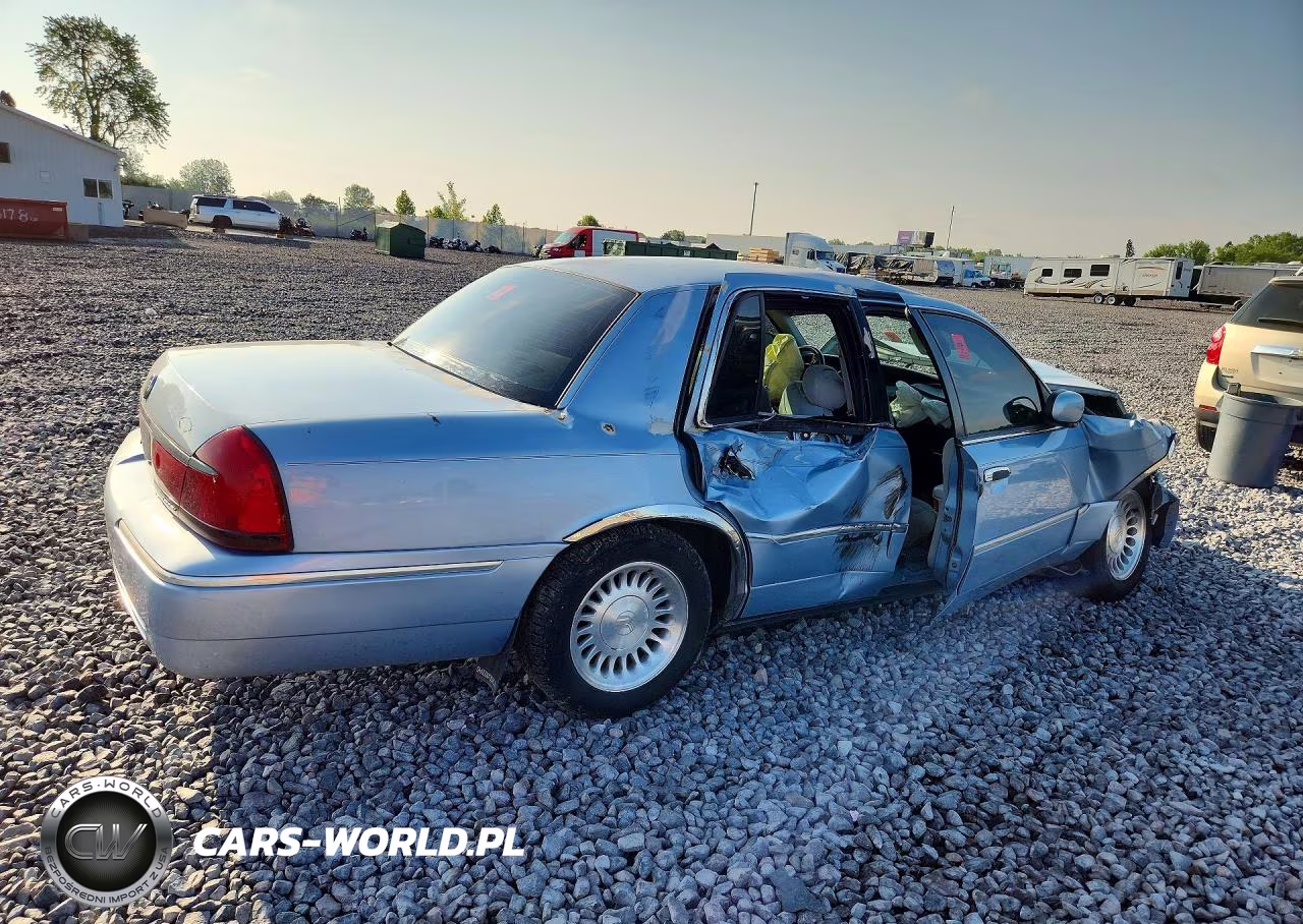 2000 Mercury Grand Marquis Ls VIN:2MEFM75W1YX617679 - 3