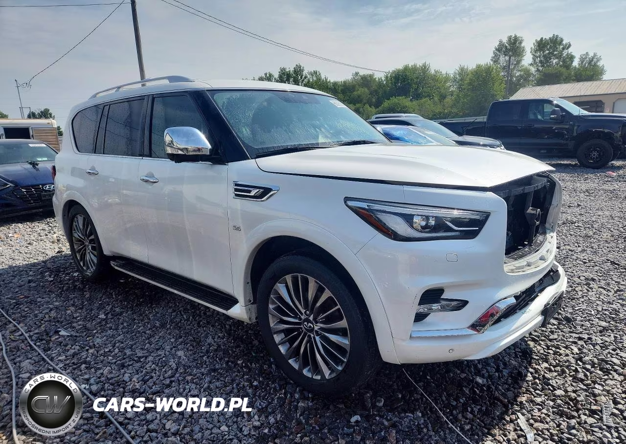 2020 Infiniti Qx80 Luxe VIN:JN8AZ2NE8L9254800 - 4