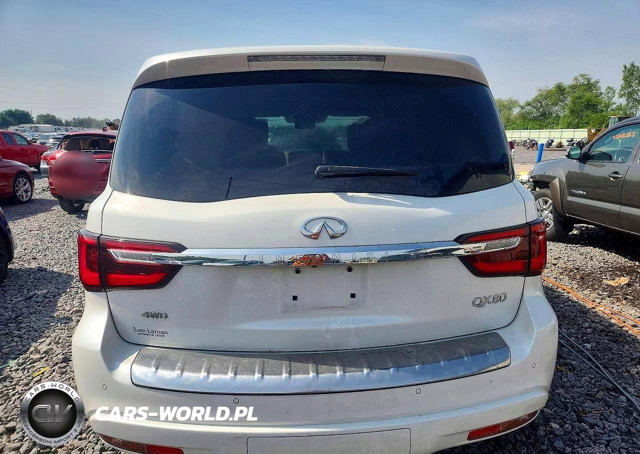 2020 Infiniti Qx80 Luxe VIN:JN8AZ2NE8L9254800 - 6