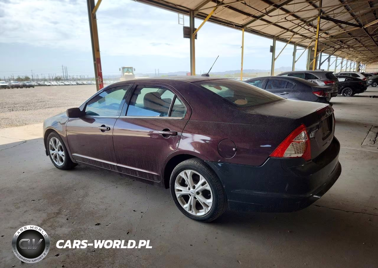 2012 Ford Fusion Se VIN:3FAHP0HA0CR449510 - 2