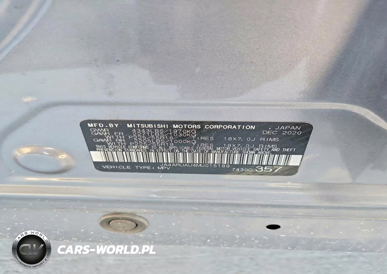 2021 Mitsubishi Outlander Sport Es VIN:JA4ARUAU4MU015189 - 13