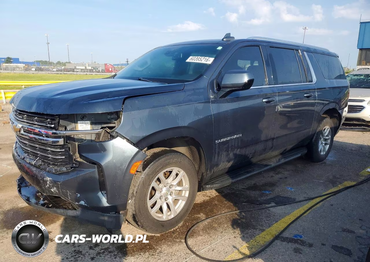 2021 Chevrolet Suburban C1500 Lt VIN:1GNSCCKD1MR175660 - 1