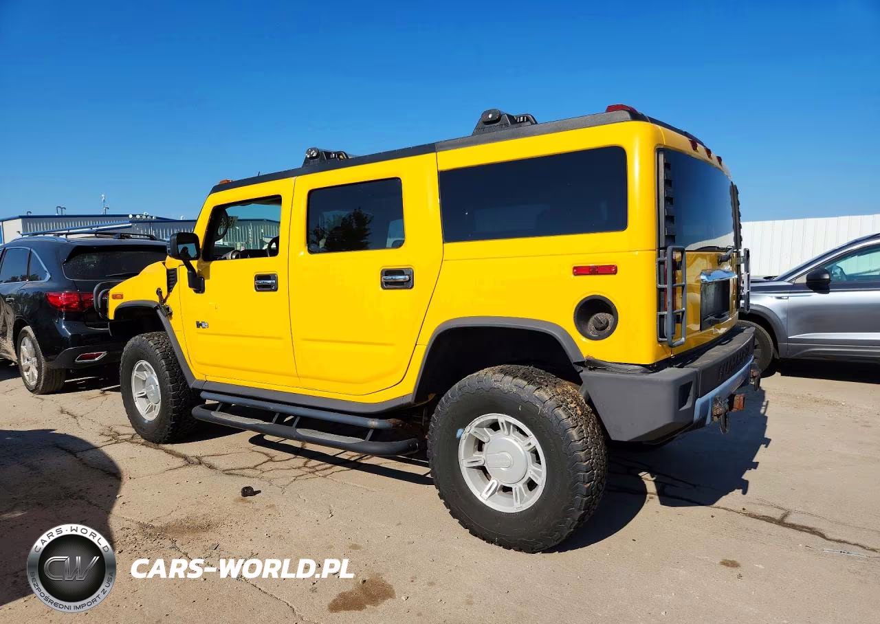 2003 Hummer H2 VIN:5GRGN23U73H129111 - 2